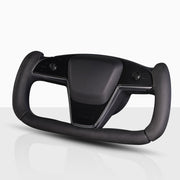 Aotoyou front view of black yoke cover showing sleek fit and improved grip
