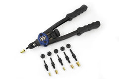 AP Astro quick-change head closeup showing easy mandrel swaps for efficiency