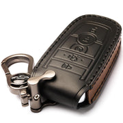 APEKUU front view leather key shell protects and upgrades Ford key