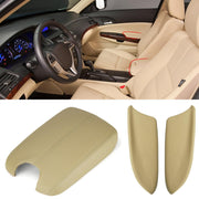 APESER front armrest set showing beige covers and clean restoration benefit