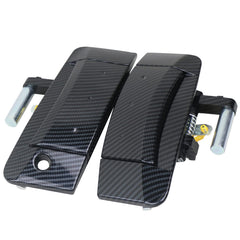 APPERFiT front view of carbon fiber door handles showing fit and finish benefit