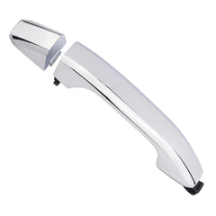 APPERFiT chrome exterior handle front view showing clean OEM replacement and restored look