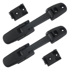 APPERFiT front view of hood latch strap kit showing complete assembly and clear labeling benefit