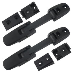 APPERFiT front view of hood latch assembly showing complete kit and benefit of full replacement