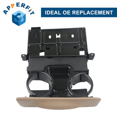 APPERFiT cupholder installed in Ford dashboard demonstrating secure fit and restored convenience