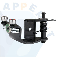 APPERFiT roller installed on Odyssey door track demonstrating restored movement