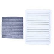 ApplianPar front packaging showing both engine and cabin filters, clear compatibility benefit