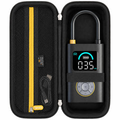 Aproca front view case showing secure shape and compact protection