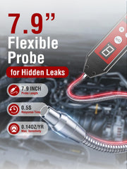 Aprvtio flexible probe bending to reach tight fittings for precise locating
