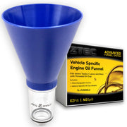 APSG funnel front profile showing secure fit and fast pouring