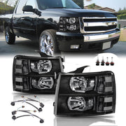 APSVE front view of complete headlight pair highlighting fitment benefit