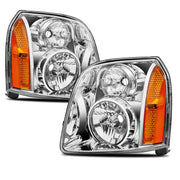 APSVE front view of both headlight assemblies showing factory fit benefits