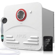 APUS front access door white showing neat installation and easy access