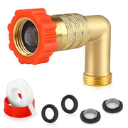 AquaNPT front view showing regulator protecting RV plumbing