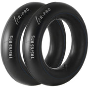 AR-PRO front view of 2-pack inner tubes showing packaging and benefits