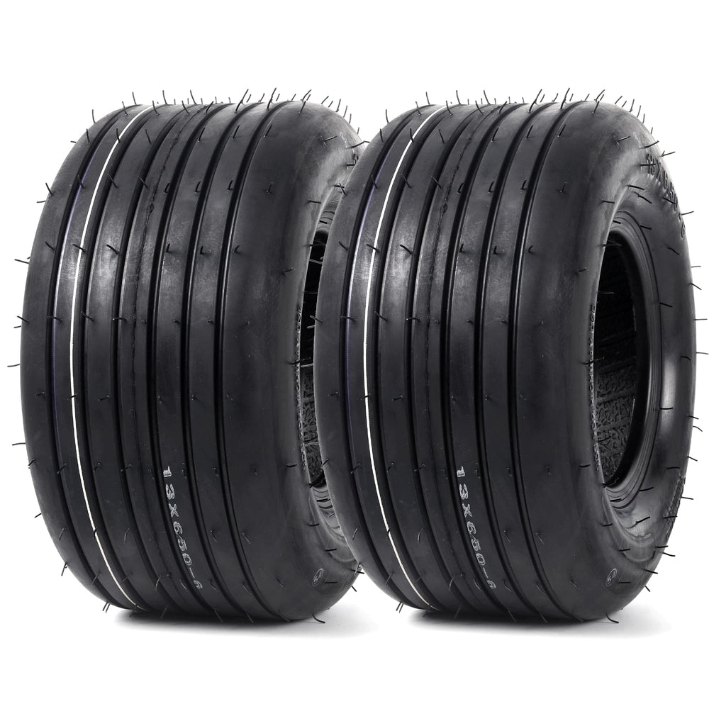 AR-PRO front view of two tires showing fit and full profile benefit steering stability