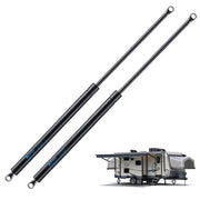 ARANA front view of two awning gas struts showing fit and finish benefits