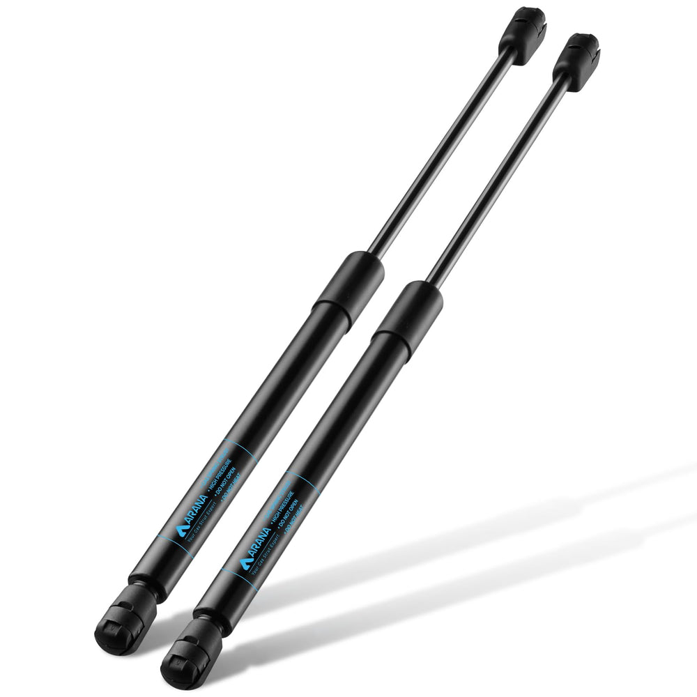 ARANA front view of the 12inch gas strut pair showing product readiness and reliability