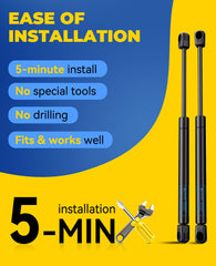 ARANA side-by-side length measurement showing 12.2in extended and 7.5in compressed accuracy