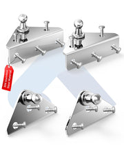 ARANA front packaging showing full bracket kit and screws, durable corrosion protection