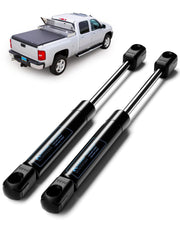 ARANA gas struts front view showing two sealed pistons and benefits of direct replacement