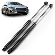 ARANA hood struts front packaging showing two-piece replacement benefit