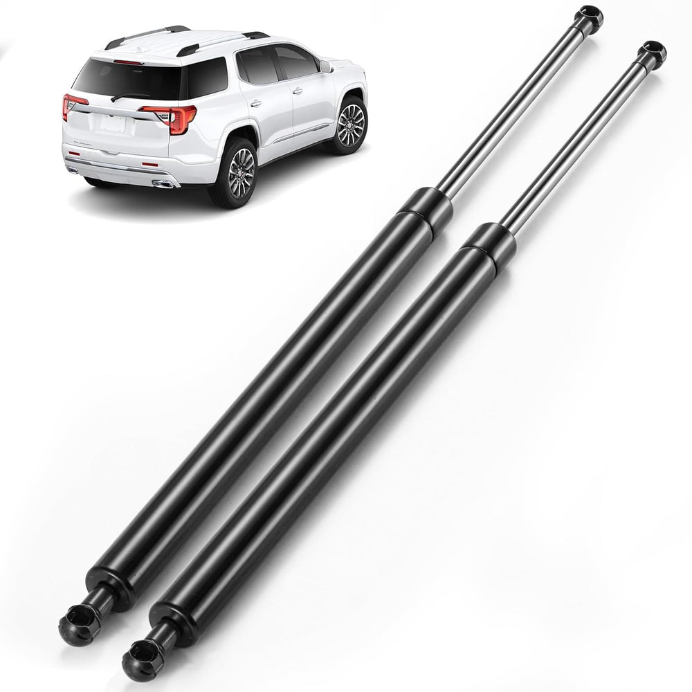 ARANA liftgate struts front packaging showing contents and benefit of correct fit