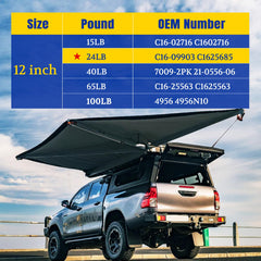 ARANA mounted on LEER canopy demonstrating smooth lift and secure hold benefit
