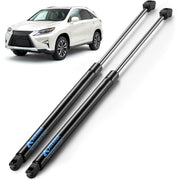 ARANA front view of rear hatch struts showing fit and finish benefits