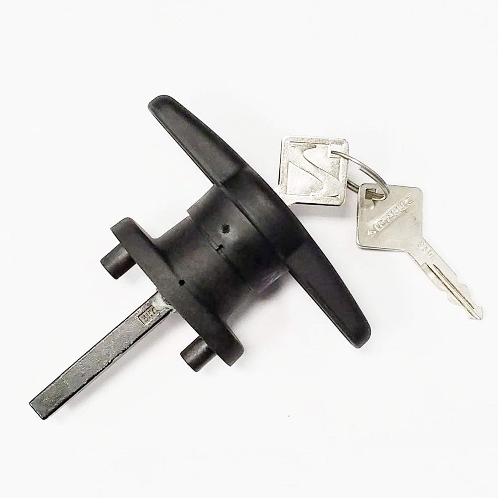 ARE t-handle front view showing fit and factory shape for easy replacement