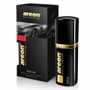 AREON Gold front packaging showing premium bottle and elegant label for luxury scent
