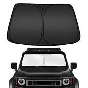 ARISMOTOR front packaging shown on a Land Cruiser windshield, quick recognition benefit