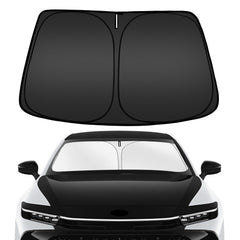 ARISMOTOR front view installed on Toyota Crown windshield, showcasing full coverage benefit