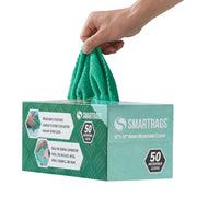 Arkwright Smart Rags box front showing pack of 50 and brand for organized storage