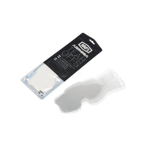ARMEGA tear-offs front pack showing clear PET sheets and easy-access tab for quick removal