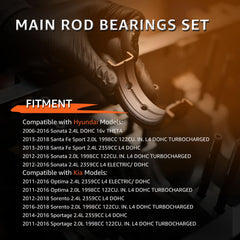 Armker bearing shells close-up showing precise fit and durable finish