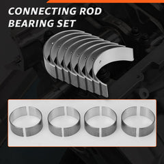 Armker rod bearing installed on crankpin demonstrating smooth rotation
