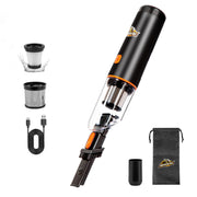 Armor All AA07V2 front view showing compact orange handheld and nozzle, convenient portability