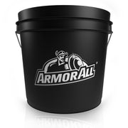 Armor All bucket front view showing sturdy shape and stable base, easy cleaning