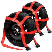 ARMORLOGISTICS front packaging showing two red straps and carrying bag for easy storage
