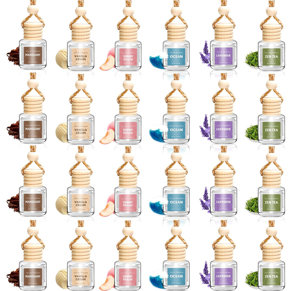 AROIC front packaging showing 24-pack and included scents, convenient supply benefit