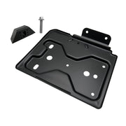 ARONOVA front view of battery tray showing fit and protection benefit