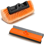 ARTIPOLY 12-inch brush front view showing large coverage and safe cleaning