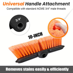 ARTIPOLY soft bristle detail demonstrating gentle dirt lift benefit