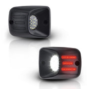Asgohme front assembly showing clean fit and modern look, enhances visibility