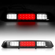 Asgohme front view of third brake light assembly showing mounting profile and lens benefit visibility
