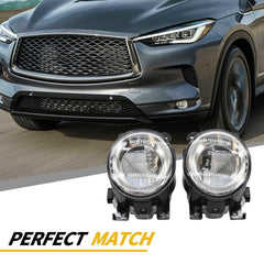Aspaton fog lamp left rear connector, plug-and-play wiring for easy installation
