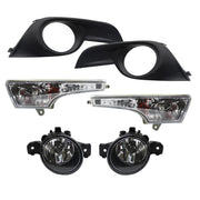 Aspaton front assembly overview showing both fog and turn lights, promotes correct fit