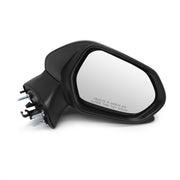 Aspaton right side mirror front view showing clean fit and restored appearance