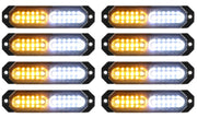 ASPL front view of the 8-piece kit showing compact lights and included hardware for quick setup